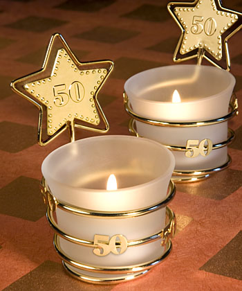 Pictures Celebrations on Gold Star Design 50th Anniversary Celebration Favors