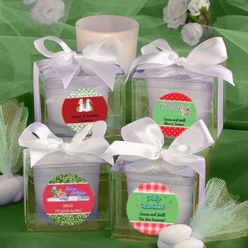 Fashioncraft&reg;'s <em>Design Your Own Collection</em> Candle Favors - Holiday Themed