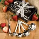 Measuring Spoon And Whisk Favor Sets