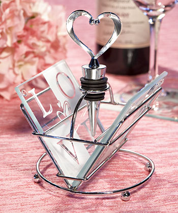 Winerelated wedding favors are always crowd pleasers and these Winerelated wedding favors are always crowd pleasers and these