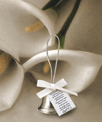 silver kissing bells 4671 Searching for silver wedding favors that bring