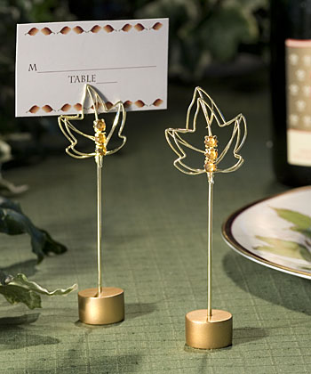 Fall Themed Place Card Holders