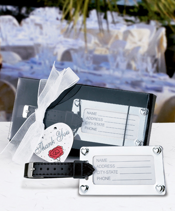 Details about 225 Luggage Tags Wedding Party Bridal Shower Favors