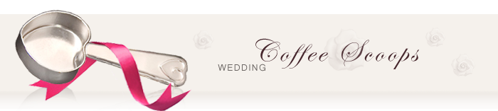 Coffee Scoop Wedding Favors
