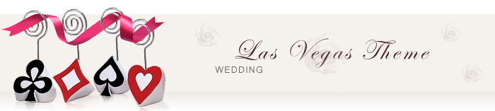 Las Vegas Theme Wedding Favors