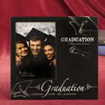 Stunning Black & Silver Graduation 4 x 6 frame