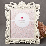 Brushed Gold Baroque Ivory 8 x 10 Frame