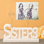 Lovely Rose white Sisters photo holder from gifts by Fashioncraft&reg;