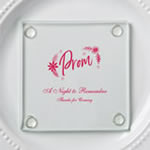 personalized stylish coasters - prom design