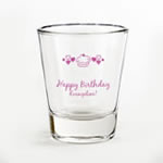 Design your own collection screen printed shot glass from Fashioncraft&reg;