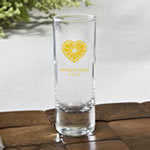 Personalized Fun 2 Oz Shooter Glasses - Tropical Design