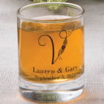 Shot glass or votive from Fashioncraft&reg;'s Silkscreened Monogram Collection