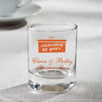 Personalized Shot glass or votive from Fashioncraft&reg;- birthday design