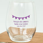 Expressions Collection 15oz Stemless wine glasses