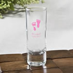 Personalized Fun 2 oz shooter glasses - baby design