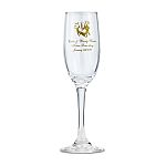 Personalized champagne glass flute - Anniversary