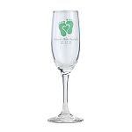 Personalized champagne glass flute - Baby