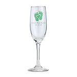 Personalized champagne glass flute - Baby