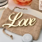 shabby chic Gold Love Bottle opener from Fashioncraft&reg;