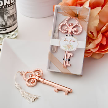 Rose Gold Vintage skeleton key bottle opener from Fashioncraft&reg;