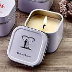 Design your own direct screen printed  travel  candle tin