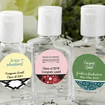 personalized expressions hand sanitizer favors - graduation design