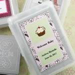 Personalized  expressions collection playing cards with a designer top