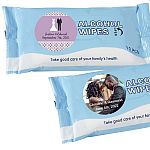 Personalized expressions Alcohol wipes pack of 10 sheets