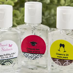 Personalized expressions hand sanitizer favors 30 ml size