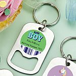 personalized expressions stainless steel small key chain bottle opener