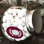 Monogram  Collection candy glass jar