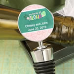 Personalized Expressions Collection Wine Bottle Stopper Favors - tropical design