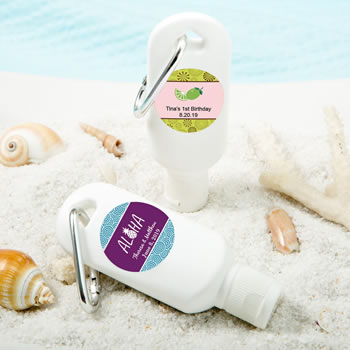 Personalised Expressions Collection Sunscreen With SPF30 - tropical design