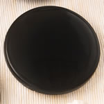 Black compact mirror from Fashioncraft&reg;'s Perfectly Plain Collection