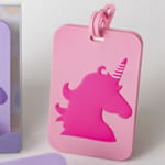 Unicorn Luggage Tags - 2 assorted designs from gifts by fashioncraft