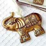 Gold Good Luck Elephant ornament