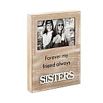 sisters wood frame - distressed wood finish