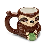 Stoned sloth mug pipe