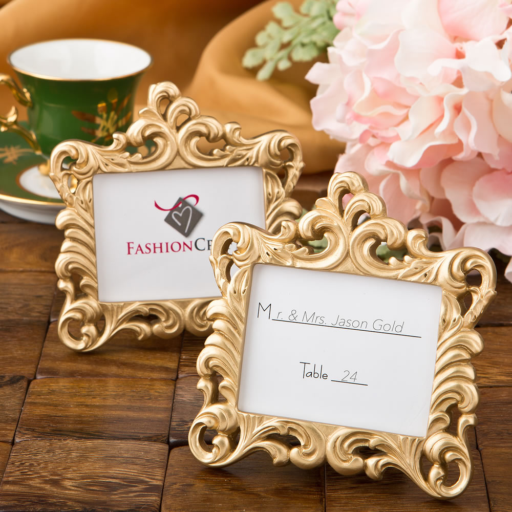candle place card holders wedding
