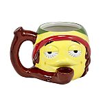 Rasta Stoned Emoji Roast & Toast mug