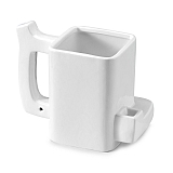 Personalized Roast & Toast mug - white