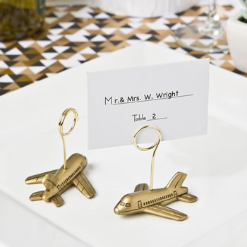 Airplane design placecard or photo holders from Fashioncraft&reg;