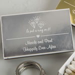 Personalized Metallics Collection Matchbox Favors (PACK OF 50)