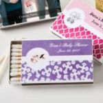 Personalized  Matchbox favors (pack of 50)