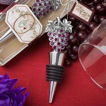 <em>Vineyard Collection</em> Wine Bottle Stopper  Favors