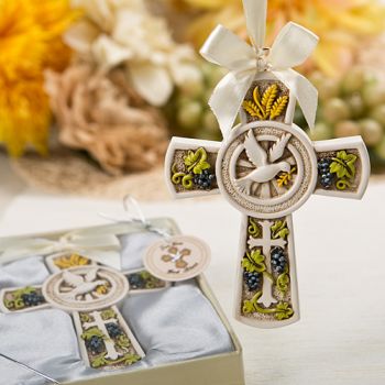 Holy Natures Harvest Themed Cross Ornament from Fashioncraft&reg;