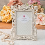 Antique Ivory frame with brushed gold leaf