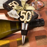 50Th Anniversary Wine Bottle Stopper Favors