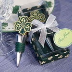 Shamrock / Trinity Love Knot Bottle Stoppers