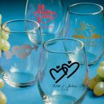 Personalized Stemless Wine Glasses <span class="smaller">(gift boxes available)</span>